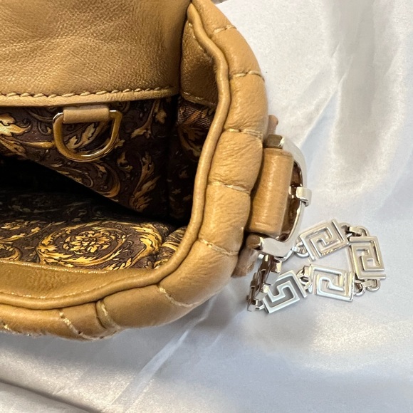 VERSACE Barocco Quilted Calliope Vanitas Shoulder Bag - Picture 11 of 13